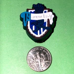 (10 for $15) Ravenclaw Flag Harry Potter Croc Charms